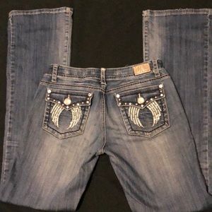 L.A.I Jeans USA studded and bling cristals Jeans